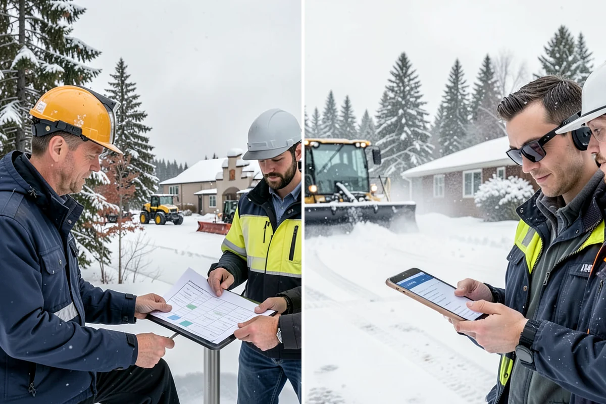 Ice Control in Clyde Hill, King County, WA - Read pavement temperature and dew point against the incoming forecast