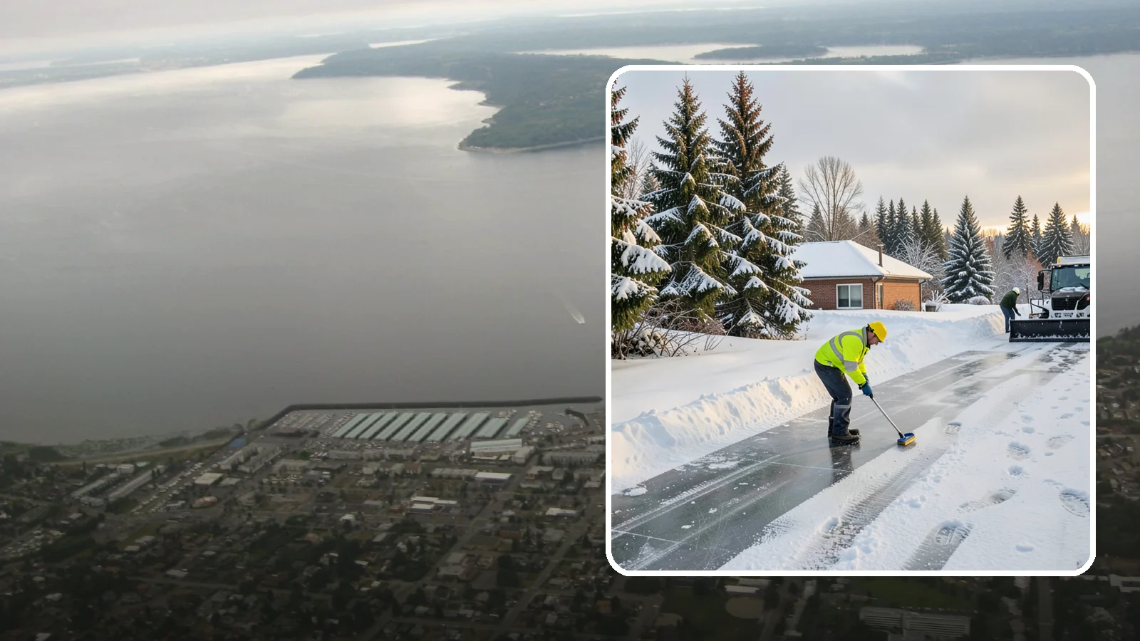 Ice Control in Des Moines, King County, WA - Proactive ice control stops slick surfaces from forming instead of scrambling to treat them after someone slips.