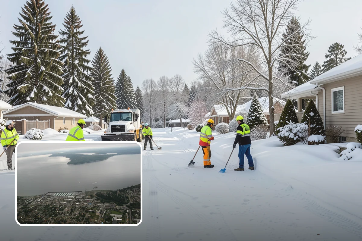 Ice Control in Des Moines, King County, WA - Breaks the ice-to-pavement bond before it can set