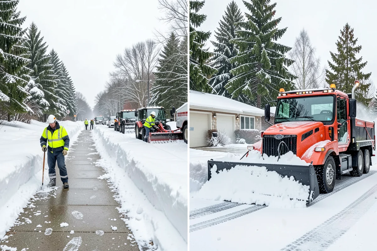 Ice Control in DuPont, Pierce County, WA - Read pavement temperature and dew point against the incoming forecast