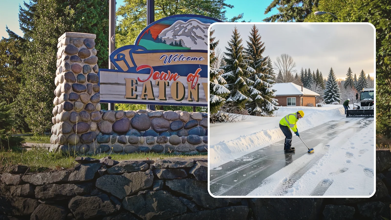 Ice Control in Eatonville, Pierce County, WA - Proactive ice control stops slick surfaces from forming instead of scrambling to treat them after someone slips.