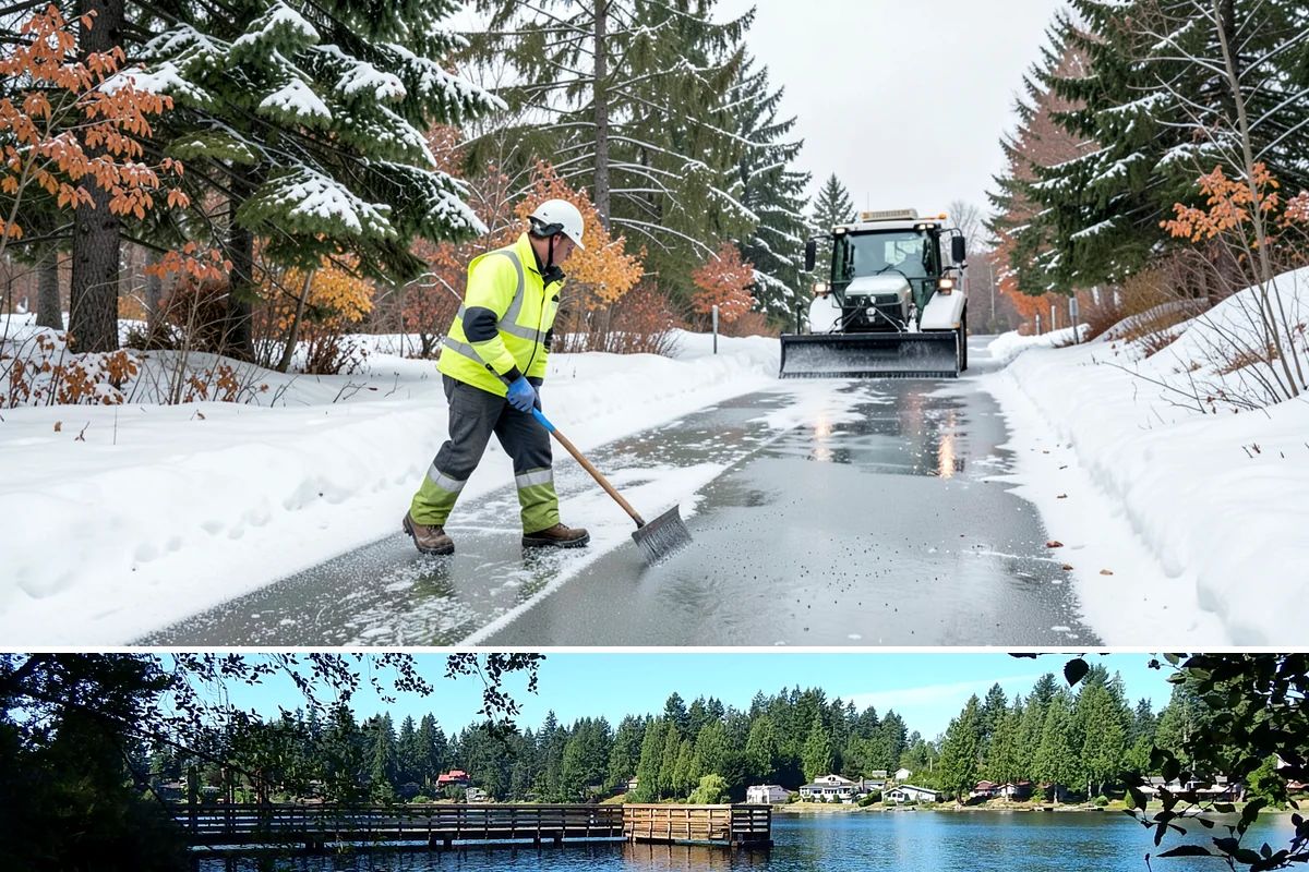 Ice Control in Federal Way, King County, WA - Ice control is most active from November through February, peaking whenever clear overnight skies follow a wet, cold day across...