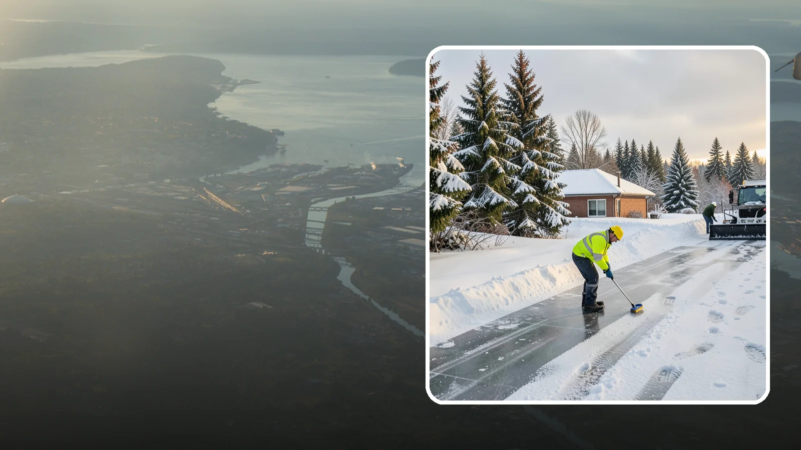 Ice Control in Fife, Pierce County, WA - Proactive ice control stops slick surfaces from forming instead of scrambling to treat them after someone slips.