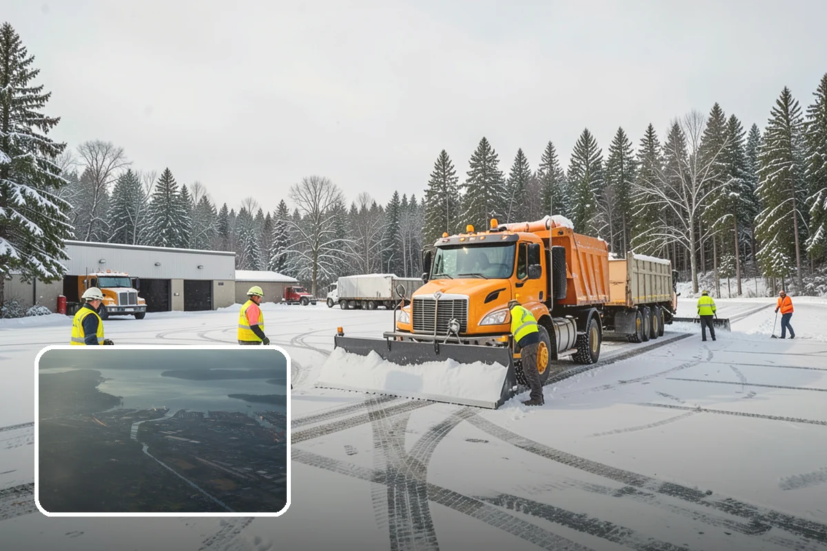 Ice Control in Fife, Pierce County, WA - Breaks the ice-to-pavement bond before it can set