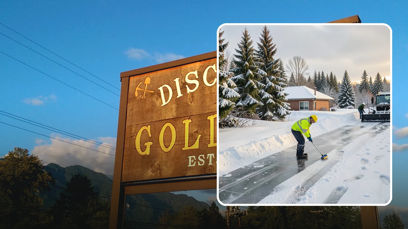 Ice Control in Gold Bar, Snohomish County, WA - Proactive ice control stops slick surfaces from forming instead of scrambling to treat them after someone slips.