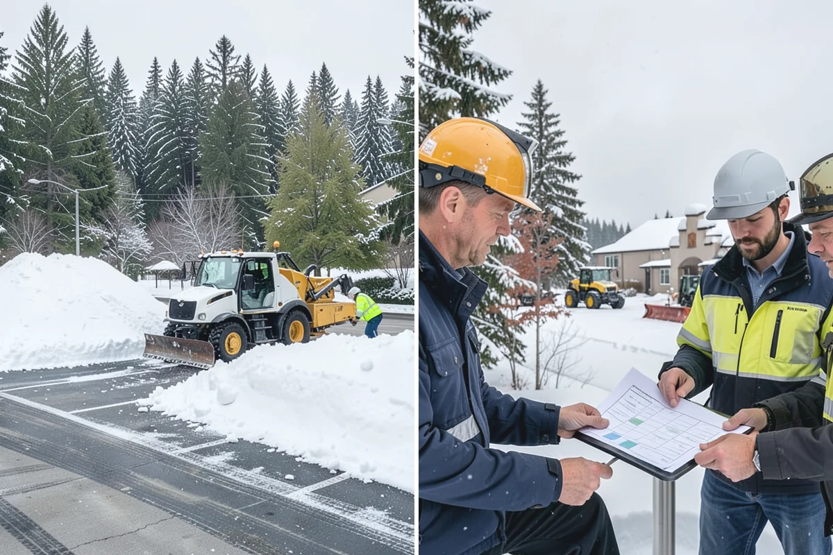 Ice Control in Gold Bar, Snohomish County, WA - Read pavement temperature and dew point against the incoming forecast