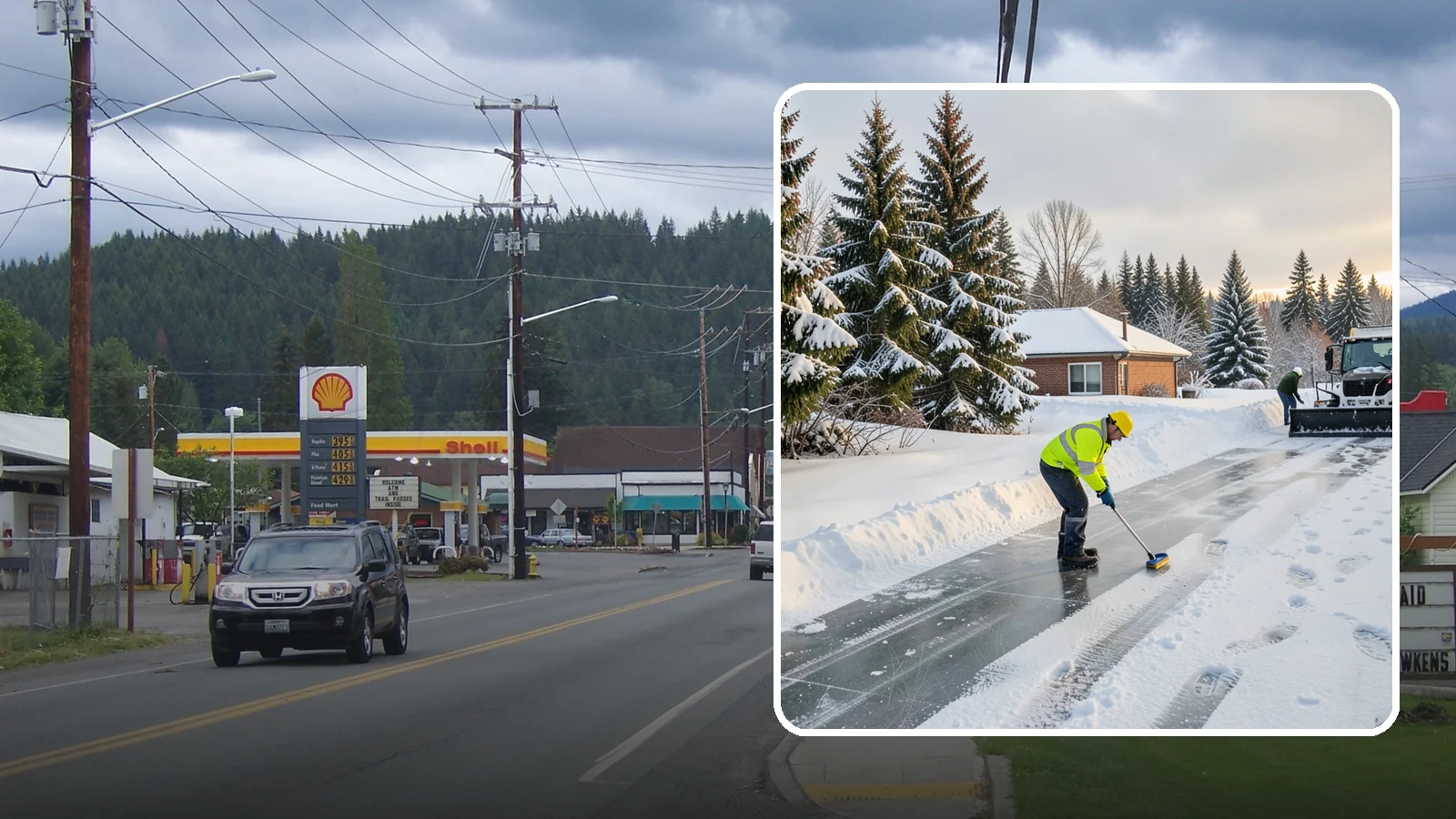 Ice Control in Granite Falls, Snohomish County, WA - Proactive ice control stops slick surfaces from forming instead of scrambling to treat them after someone slips.