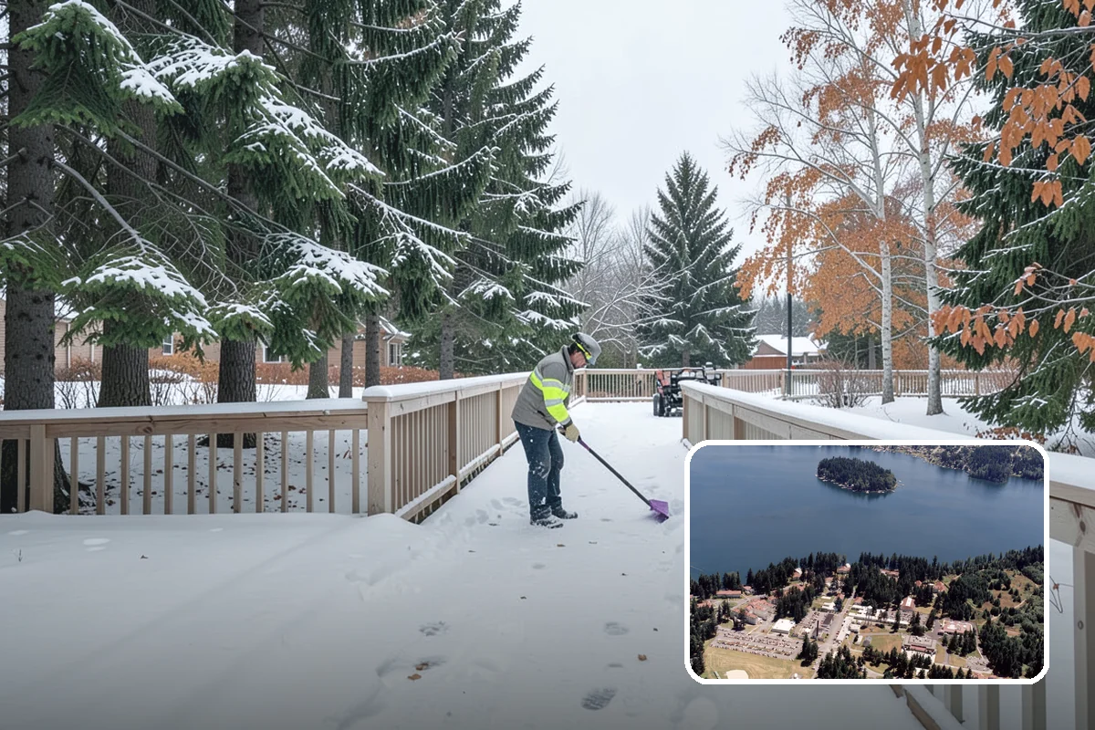 Ice Control in Lakewood, Pierce County, WA - Breaks the ice-to-pavement bond before it can set