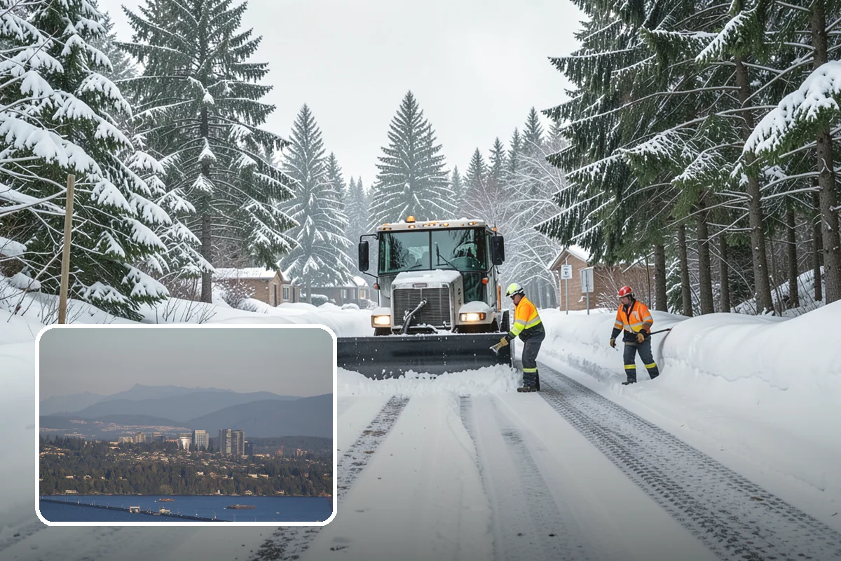 Ice Control in Medina, King County, WA - Breaks the ice-to-pavement bond before it can set