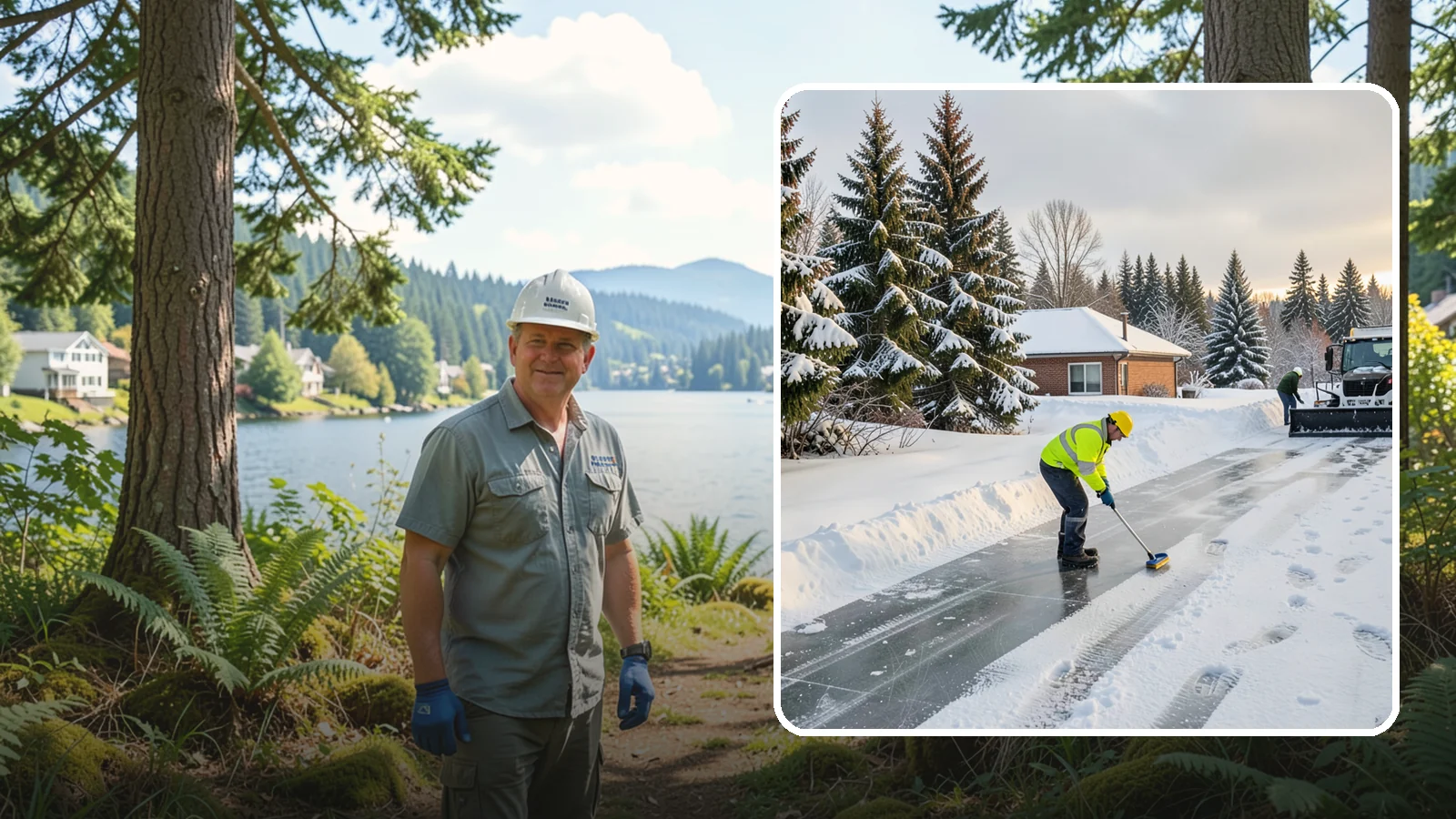 Ice Control in Milton, King County, WA - Proactive ice control stops slick surfaces from forming instead of scrambling to treat them after someone slips.