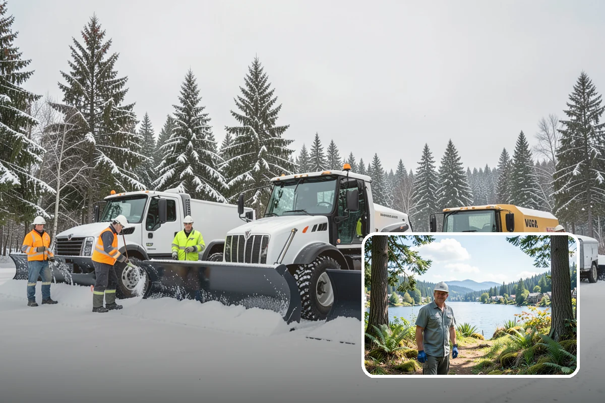 Ice Control in Milton, King County, WA - Breaks the ice-to-pavement bond before it can set