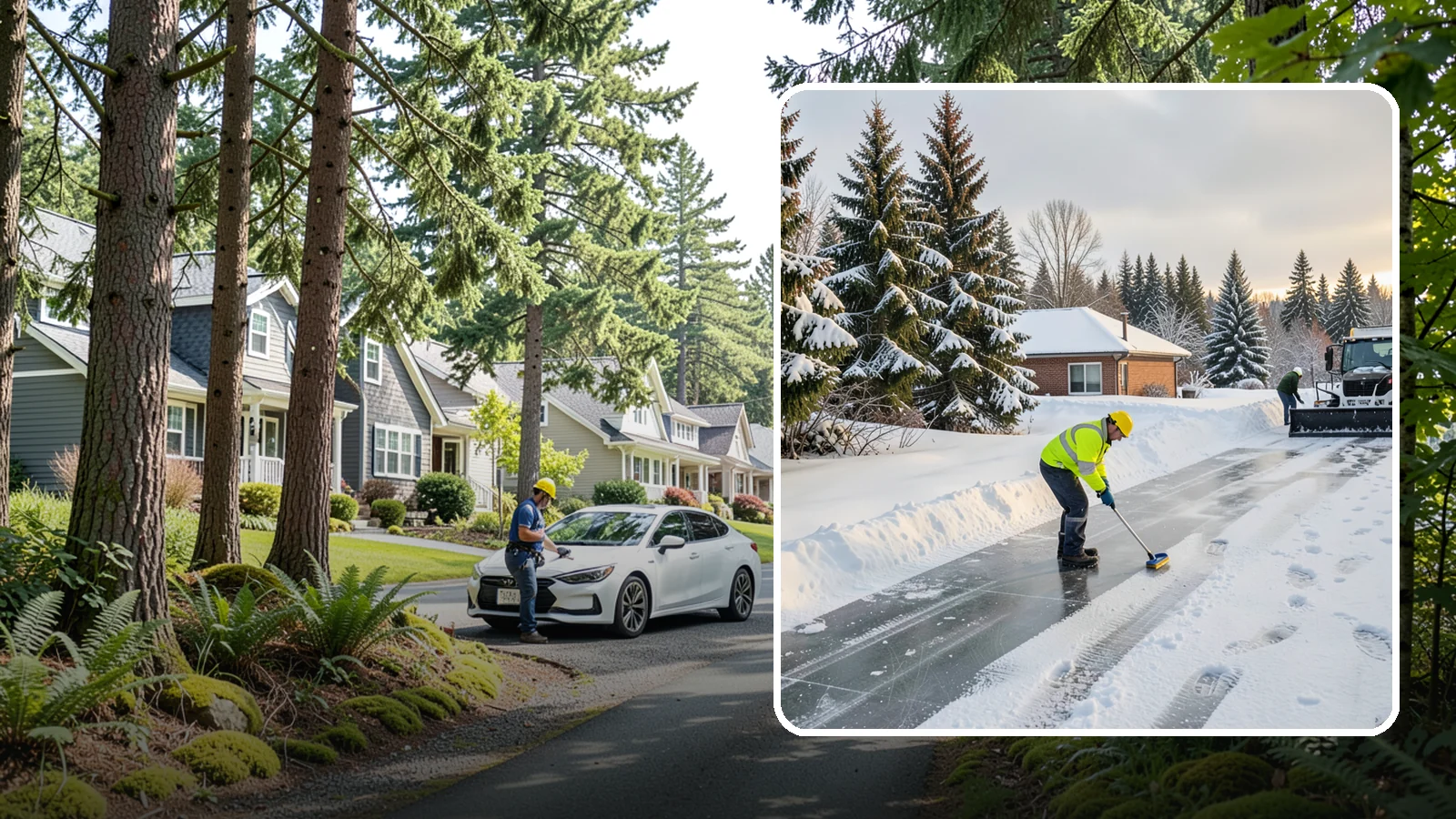 Ice Control in Normandy Park, King County, WA - Proactive ice control stops slick surfaces from forming instead of scrambling to treat them after someone slips.