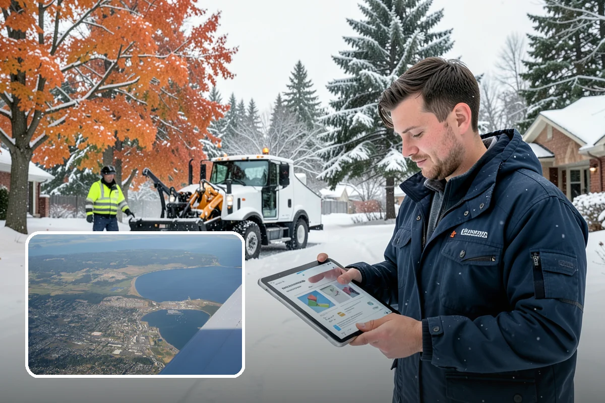 Ice Control in Oak Harbor, Island County, WA - Breaks the ice-to-pavement bond before it can set