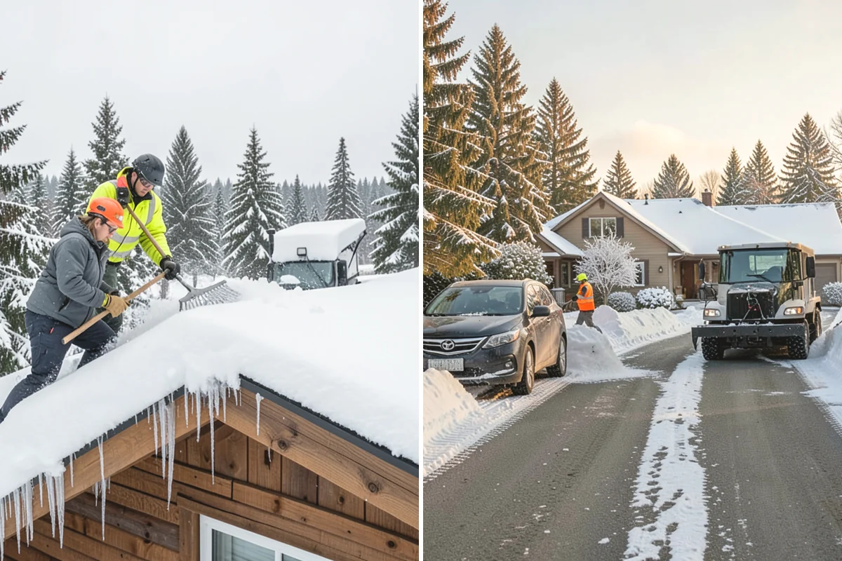 Ice Control in Oak Harbor, Island County, WA - Read pavement temperature and dew point against the incoming forecast
