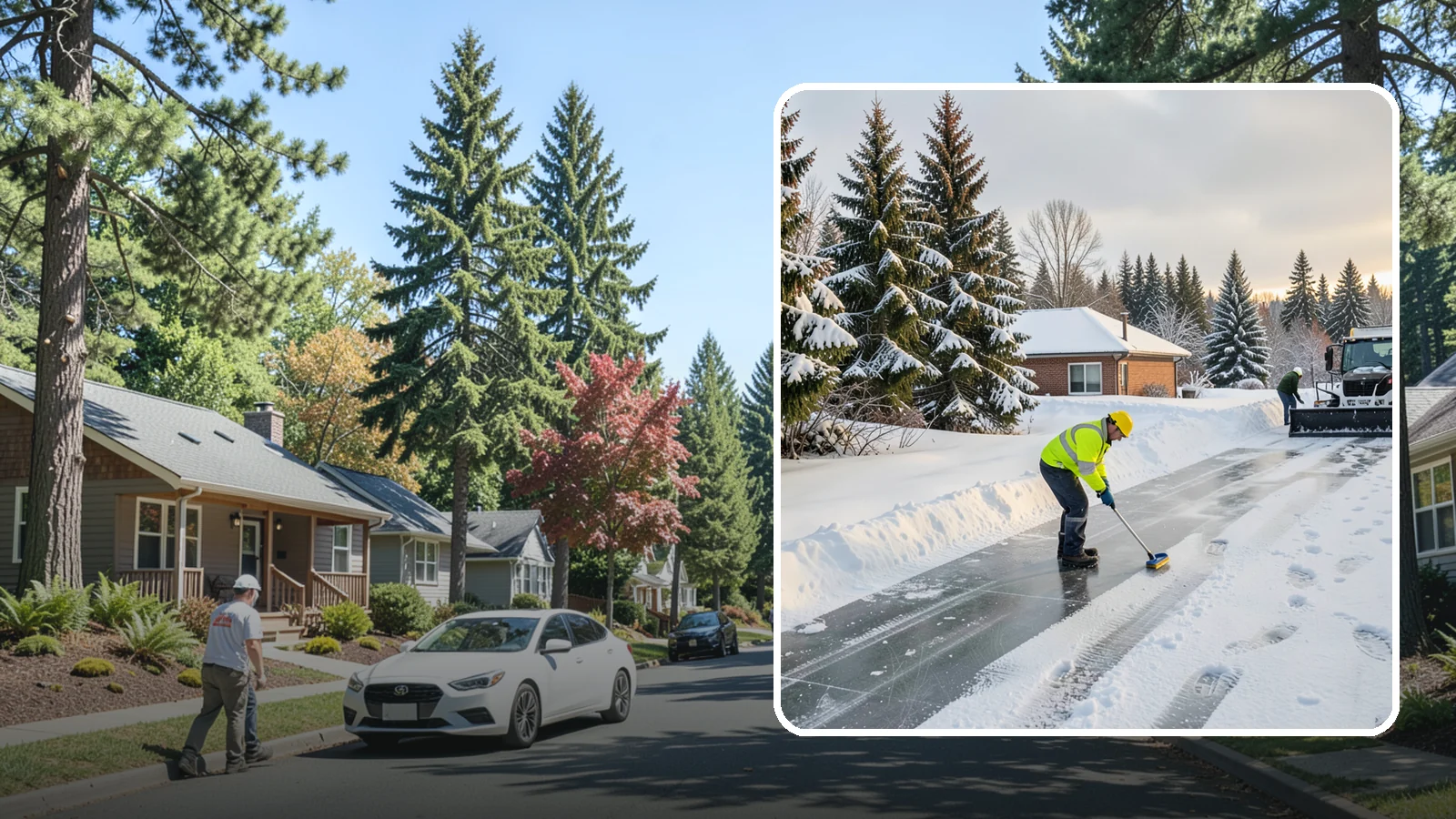 Ice Control in Orting, Pierce County, WA - Proactive ice control stops slick surfaces from forming instead of scrambling to treat them after someone slips.