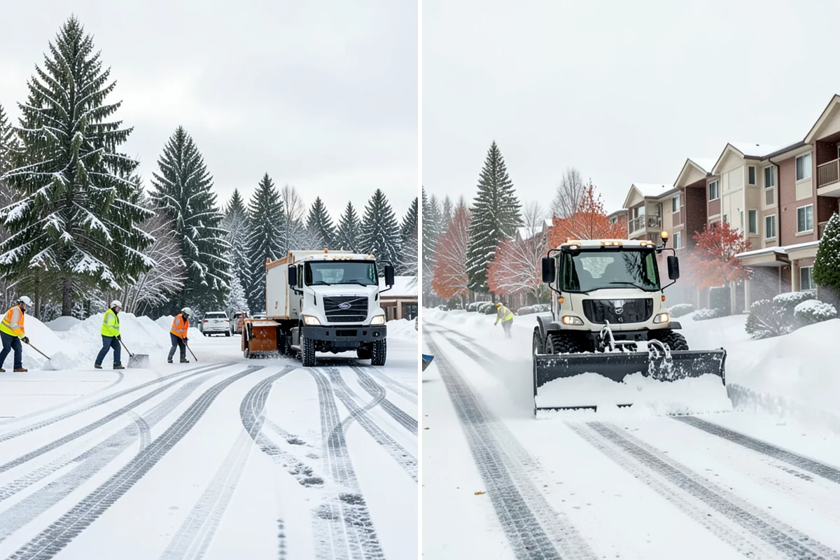 Ice Control in Snoqualmie, King County, WA - Read pavement temperature and dew point against the incoming forecast