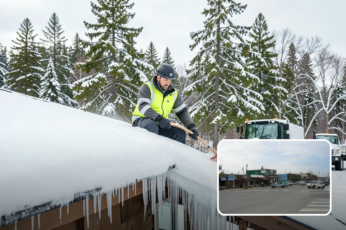 Ice Control in Stanwood, Snohomish County, WA - Breaks the ice-to-pavement bond before it can set