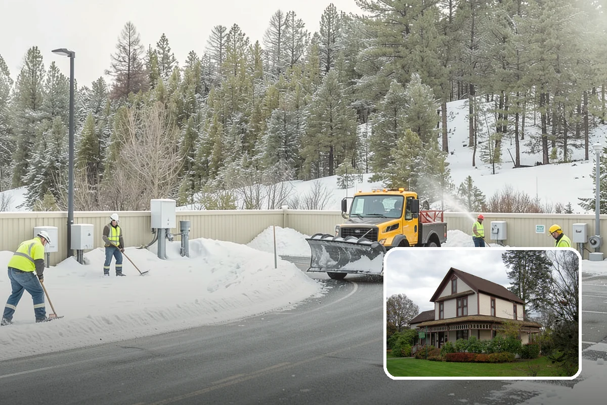 Ice Control in Sumner, Pierce County, WA - Breaks the ice-to-pavement bond before it can set