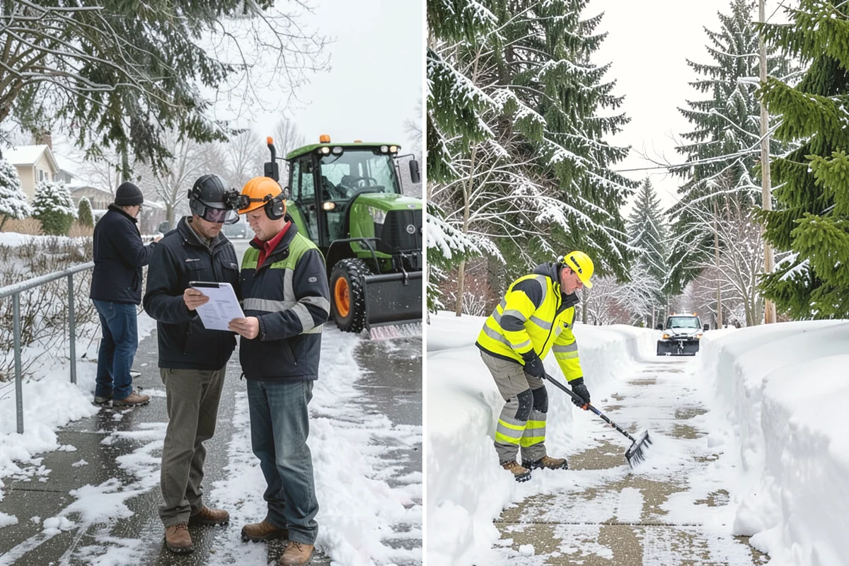 Ice Control in Tukwila, King County, WA - Read pavement temperature and dew point against the incoming forecast
