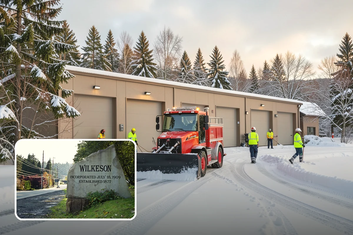 Ice Control in Wilkeson, Pierce County, WA - Breaks the ice-to-pavement bond before it can set