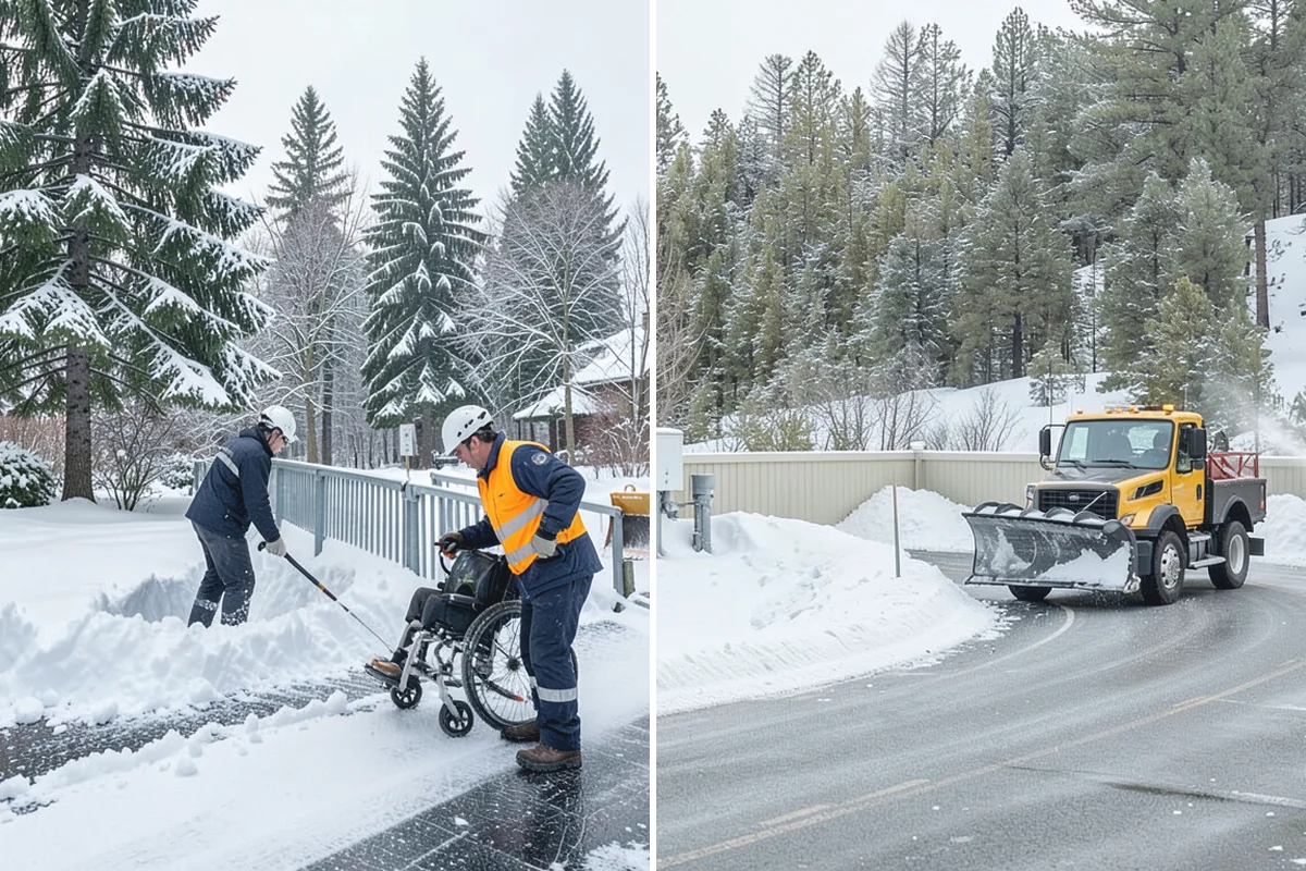 Ice Control in Wilkeson, Pierce County, WA - Read pavement temperature and dew point against the incoming forecast