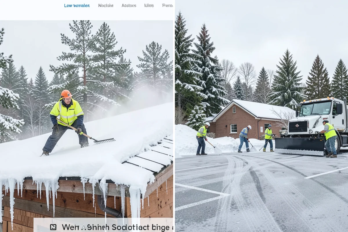 Ice Control in Woodinville, King County, WA - Read pavement temperature and dew point against the incoming forecast