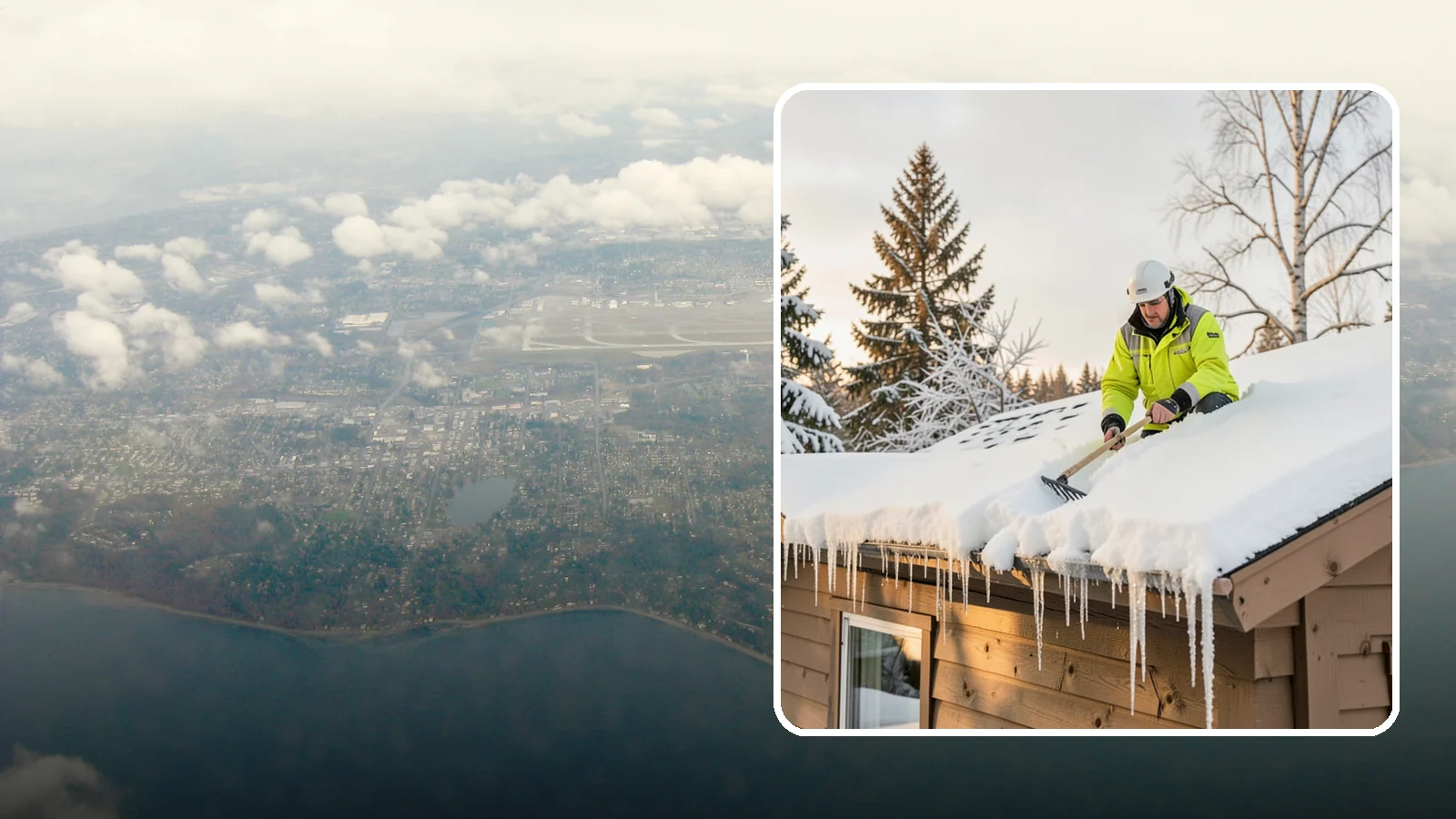 Ice Dam Prevention in Burien, King County, WA - We take proactive steps to keep ice dams from forming so you avoid the leaks they cause.