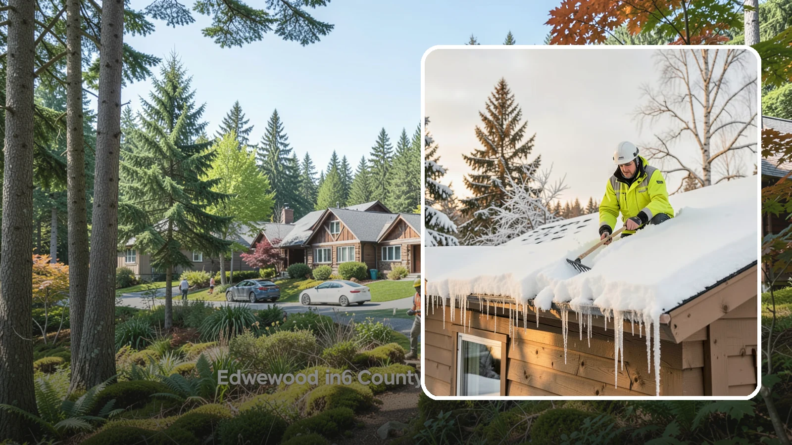 Ice Dam Prevention in Edgewood, Pierce County, WA - We take proactive steps to keep ice dams from forming so you avoid the leaks they cause.
