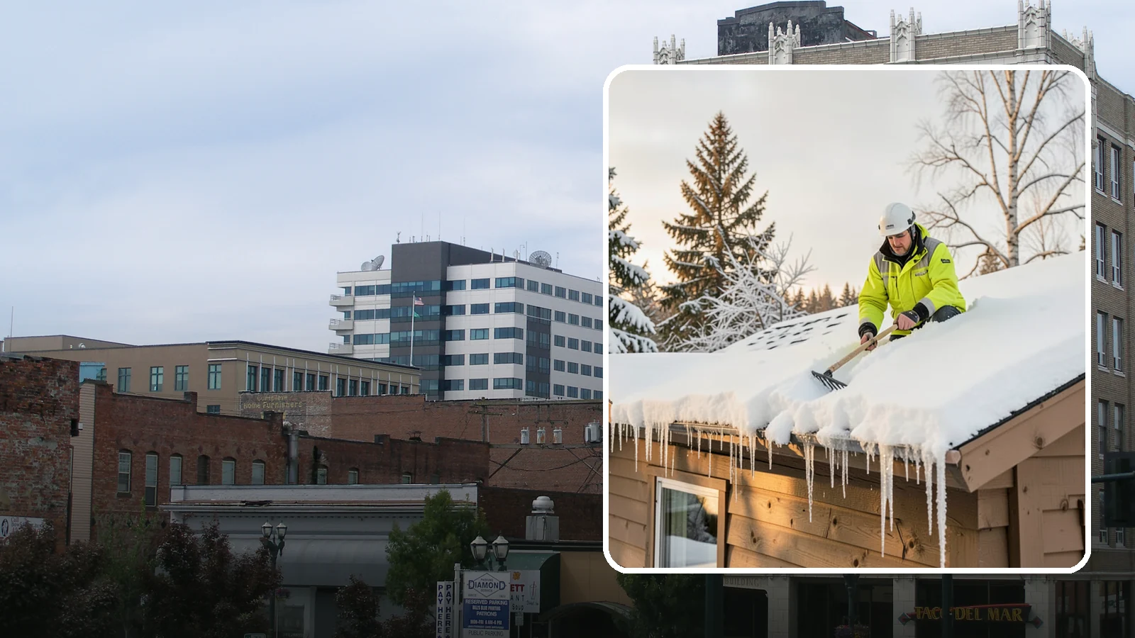 Ice Dam Prevention in Everett, Snohomish County, WA - We take proactive steps to keep ice dams from forming so you avoid the leaks they cause.