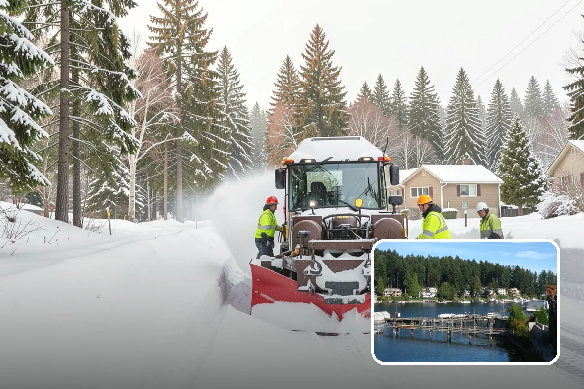 Ice Dam Prevention in Gig Harbor, Pierce County, WA - Avoids the interior water damage dams cause