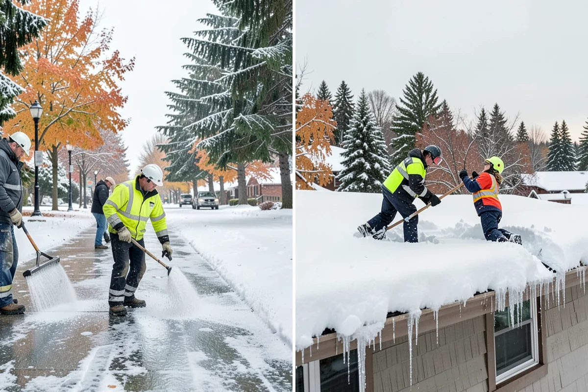 Ice Dam Prevention in Hunts Point, King County, WA - Inspect the roof for uneven-melt warning signs