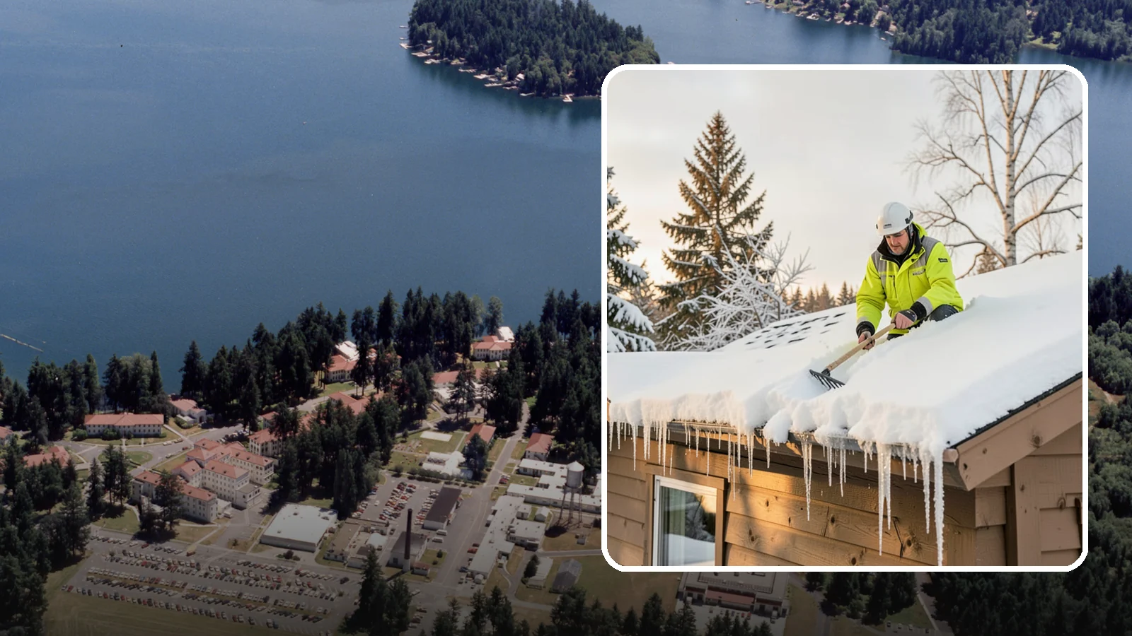 Ice Dam Prevention in Lakewood, Pierce County, WA - We take proactive steps to keep ice dams from forming so you avoid the leaks they cause.