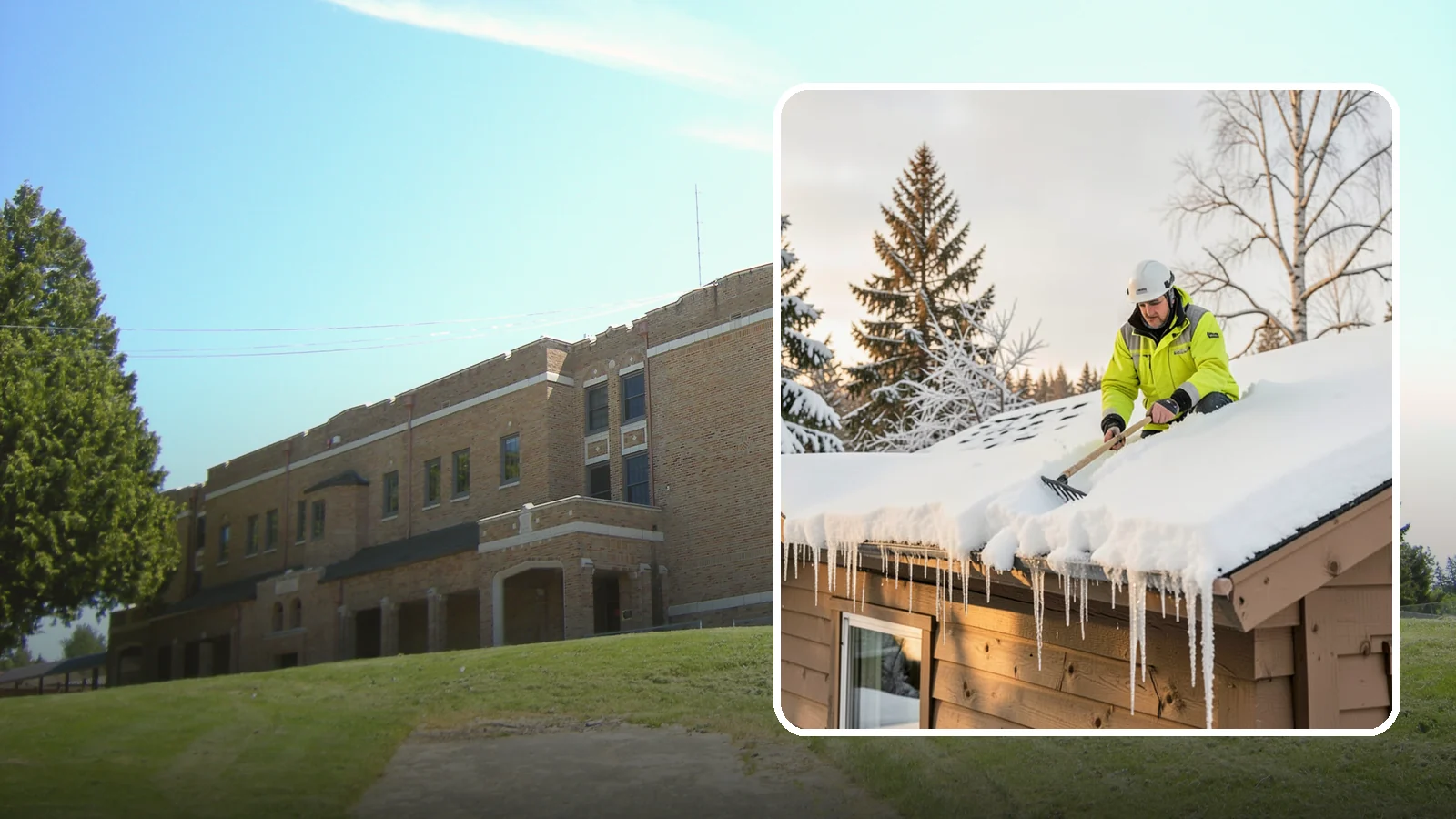 Ice Dam Prevention in Maple Valley, King County, WA - We take proactive steps to keep ice dams from forming so you avoid the leaks they cause.