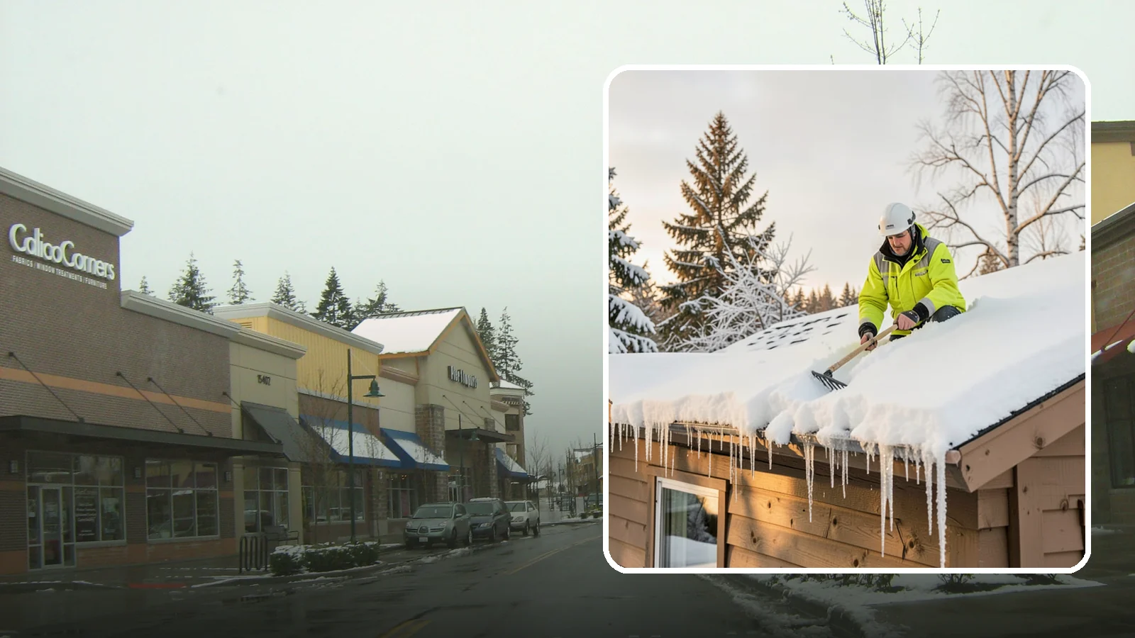 Ice Dam Prevention in Mill Creek, Snohomish County, WA - We take proactive steps to keep ice dams from forming so you avoid the leaks they cause.