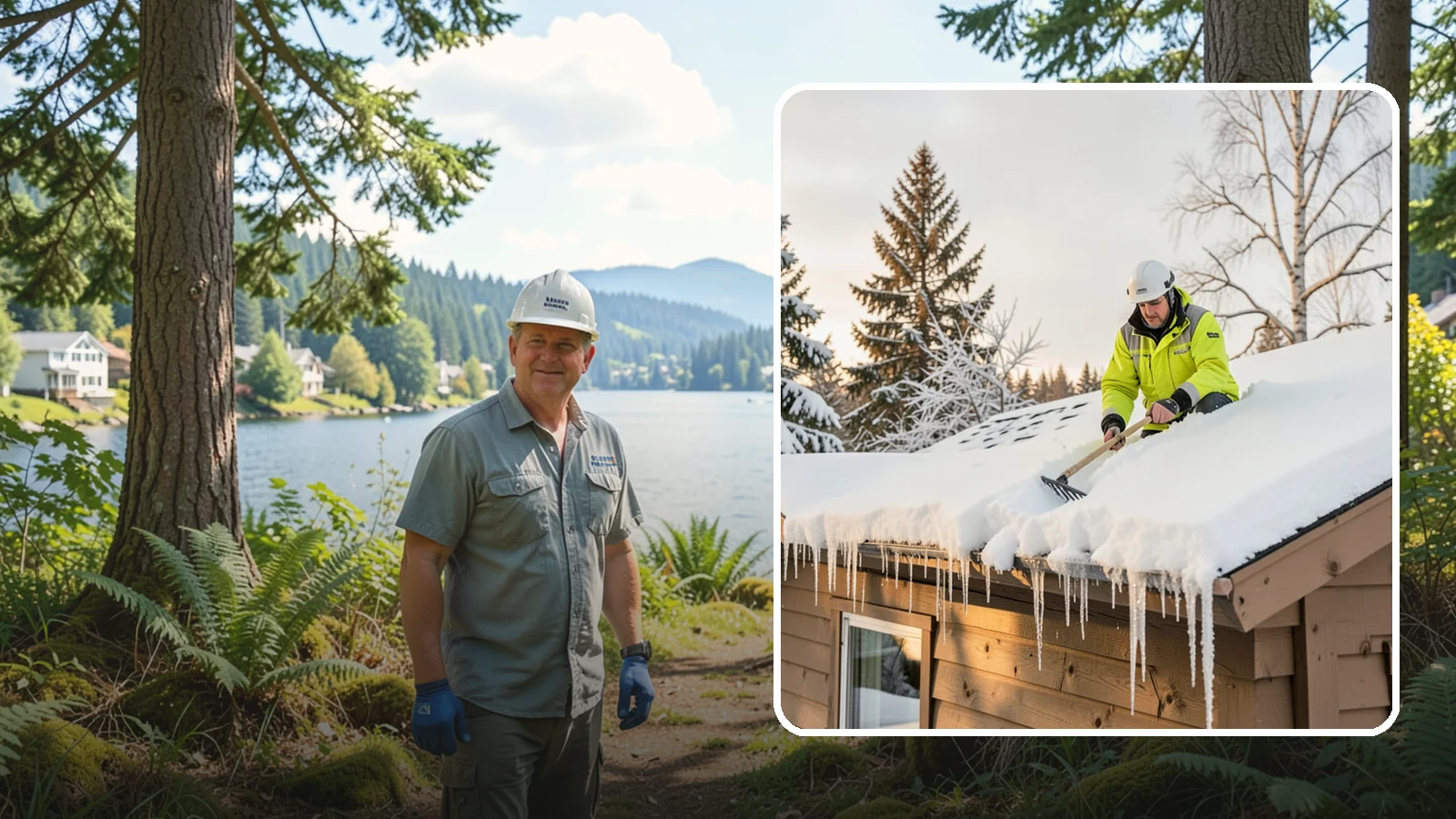 Ice Dam Prevention in Milton, King County, WA - We take proactive steps to keep ice dams from forming so you avoid the leaks they cause.