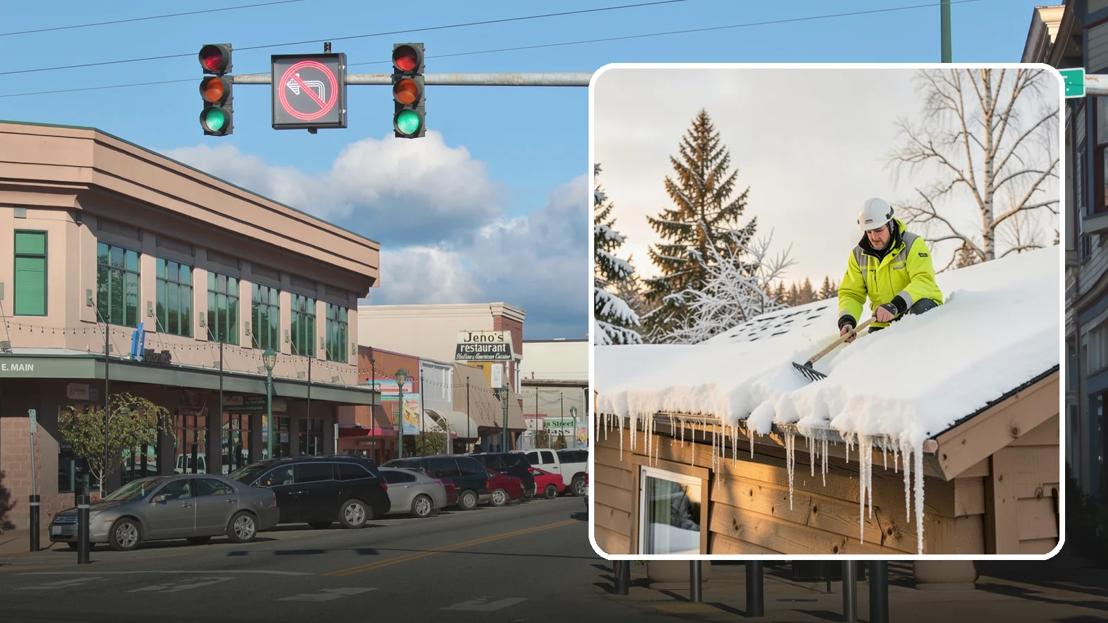 Ice Dam Prevention in Monroe, Snohomish County, WA - We take proactive steps to keep ice dams from forming so you avoid the leaks they cause.