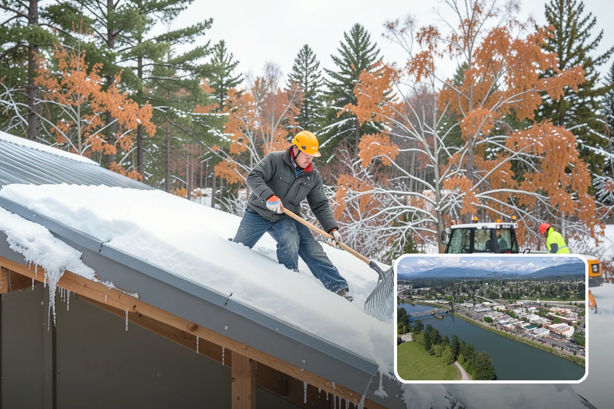 Ice Dam Prevention in Mount Vernon, Skagit County, WA - Avoids the interior water damage dams cause