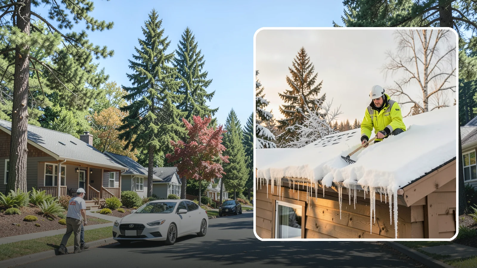 Ice Dam Prevention in Orting, Pierce County, WA - We take proactive steps to keep ice dams from forming so you avoid the leaks they cause.