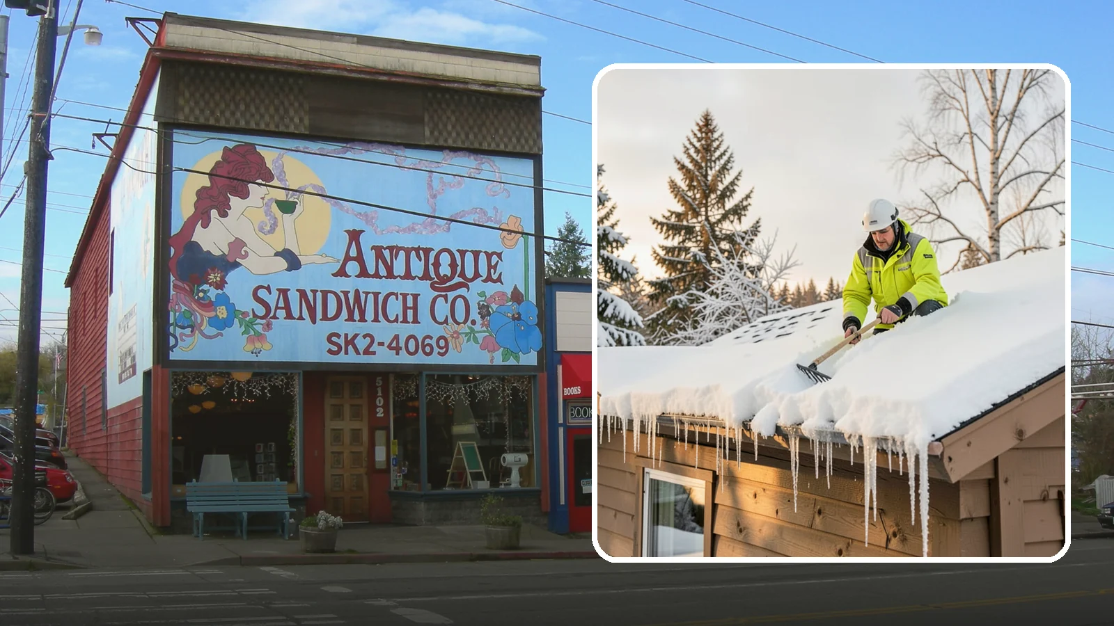 Ice Dam Prevention in Ruston, Pierce County, WA - We take proactive steps to keep ice dams from forming so you avoid the leaks they cause.
