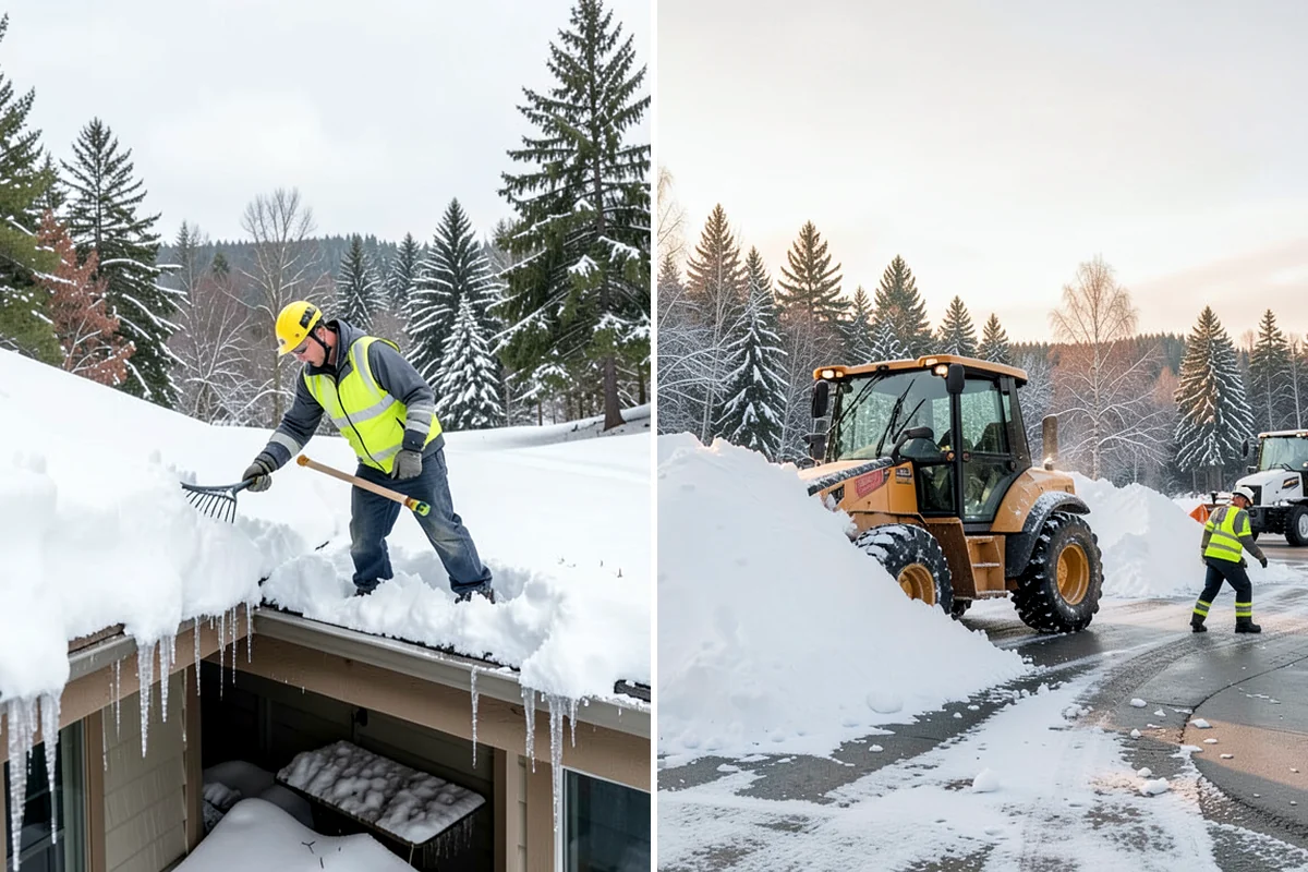 Ice Dam Prevention in SeaTac, King County, WA - Inspect the roof for uneven-melt warning signs