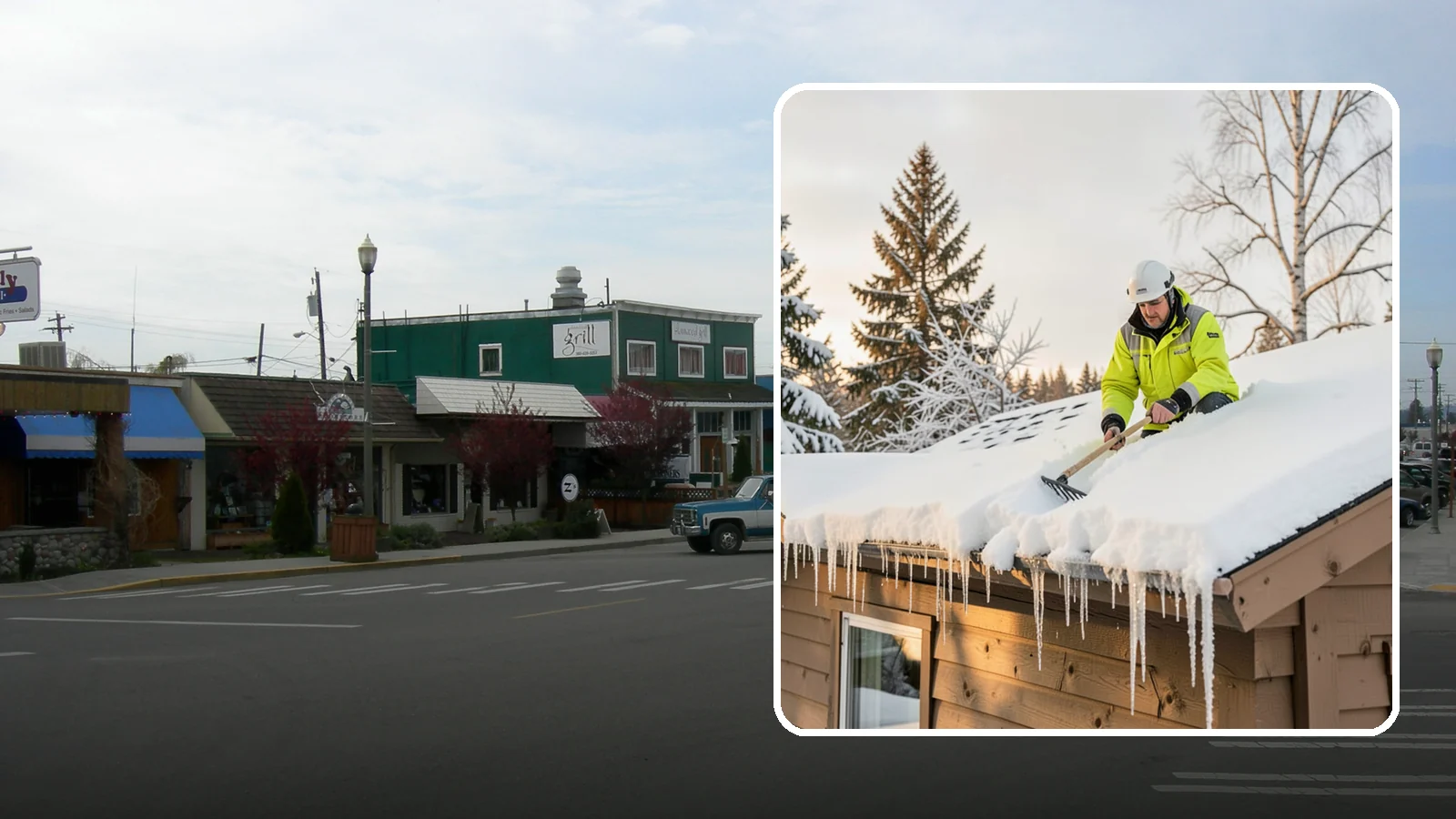 Ice Dam Prevention in Stanwood, Snohomish County, WA - We take proactive steps to keep ice dams from forming so you avoid the leaks they cause.