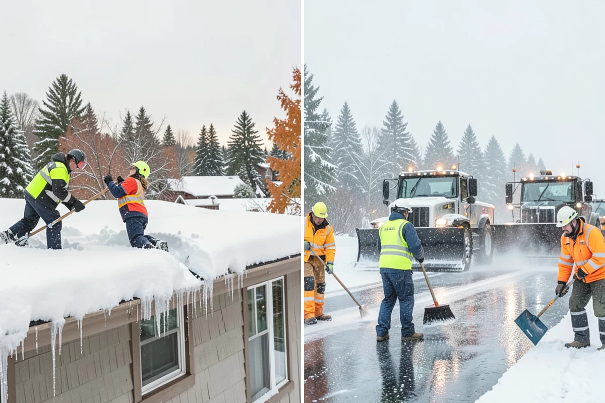 Ice Dam Prevention in Tacoma, Pierce County, WA - Inspect the roof for uneven-melt warning signs