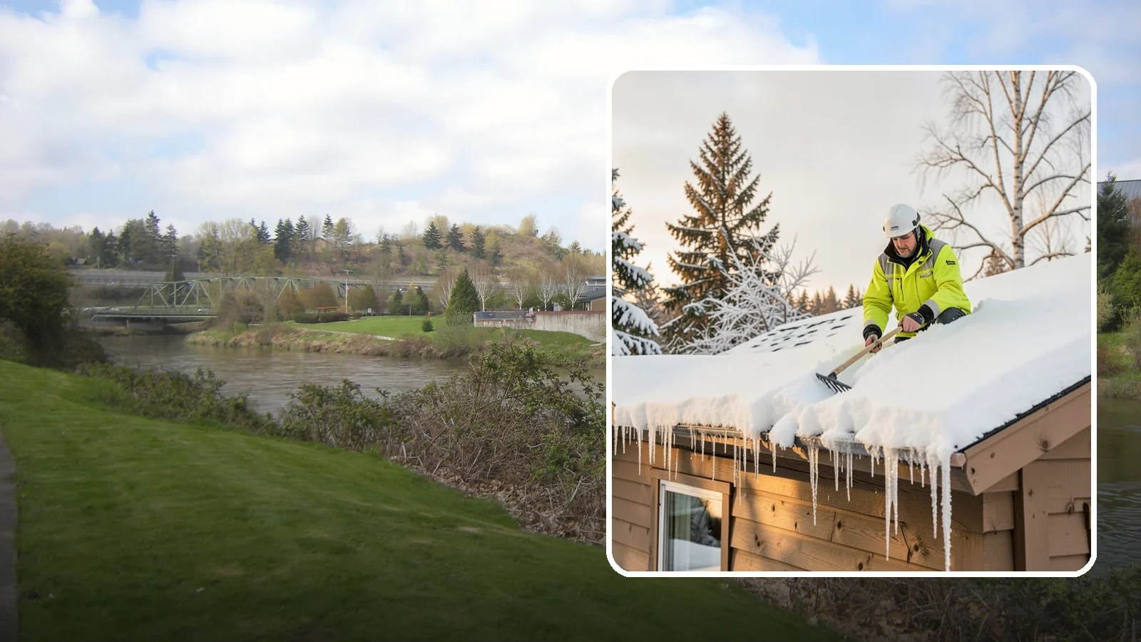 Ice Dam Prevention in Tukwila, King County, WA - We take proactive steps to keep ice dams from forming so you avoid the leaks they cause.