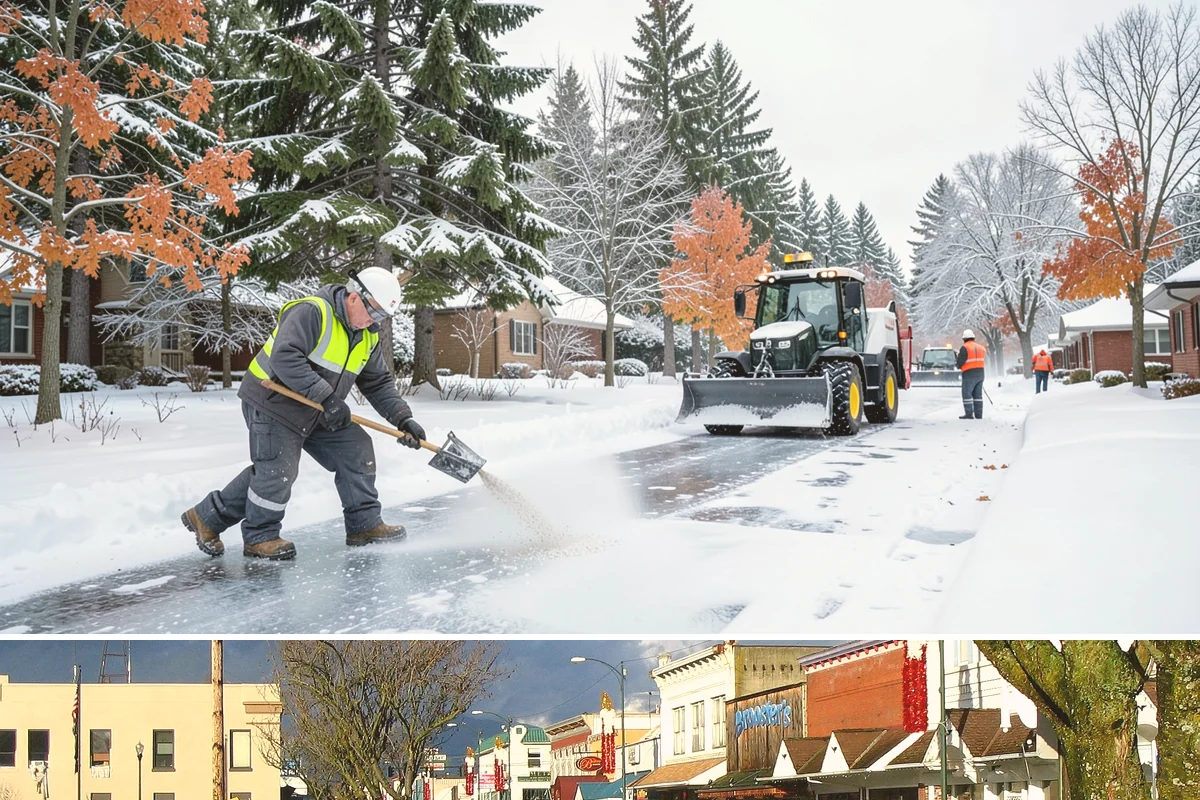 Ice Dam Removal in Arlington, Snohomish County, WA - Ice dam removal is needed during and right after freeze-thaw cycles, when melt and refreeze at the eaves trap water behind the...