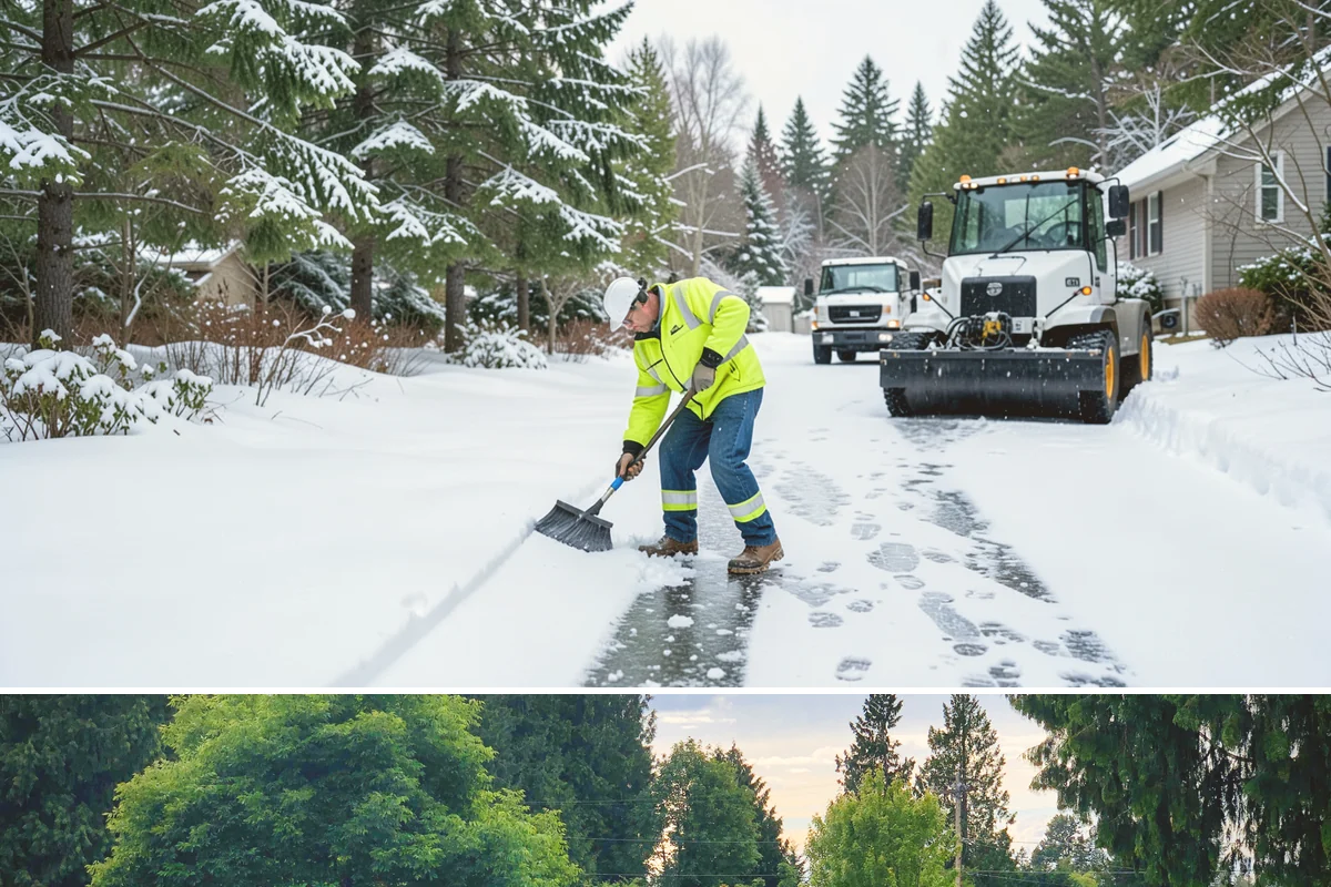 Ice Dam Removal in Bonney Lake, Pierce County, WA - Ice dam removal is needed during and right after freeze-thaw cycles, when melt and refreeze at the eaves trap water behind the...