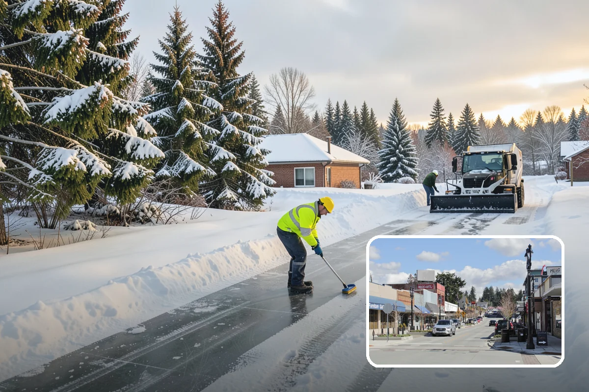 Ice Dam Removal in Bothell, King County, WA - Stops water from backing up under shingles