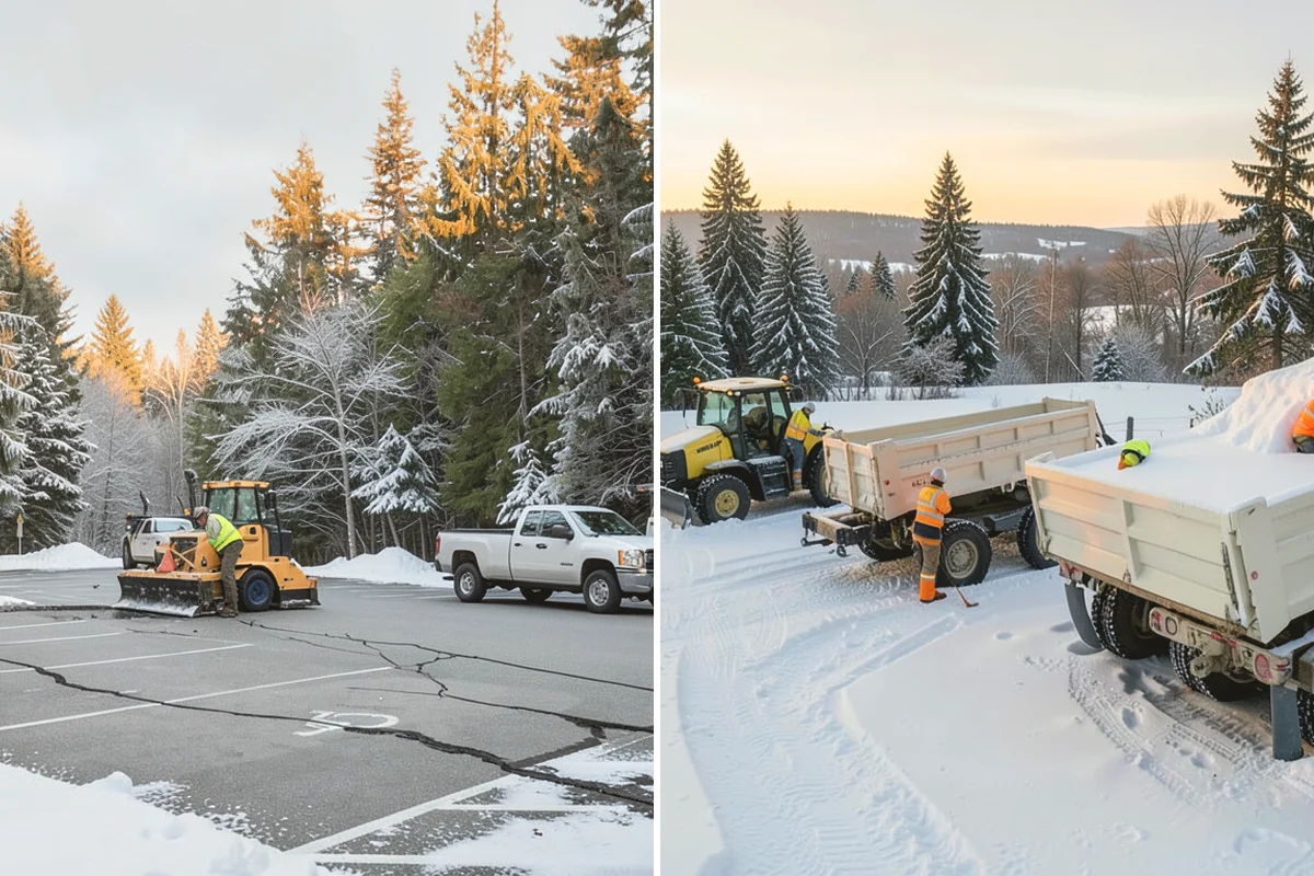 Ice Dam Removal in Burlington, Skagit County, WA - Locate the dam and the trapped water line