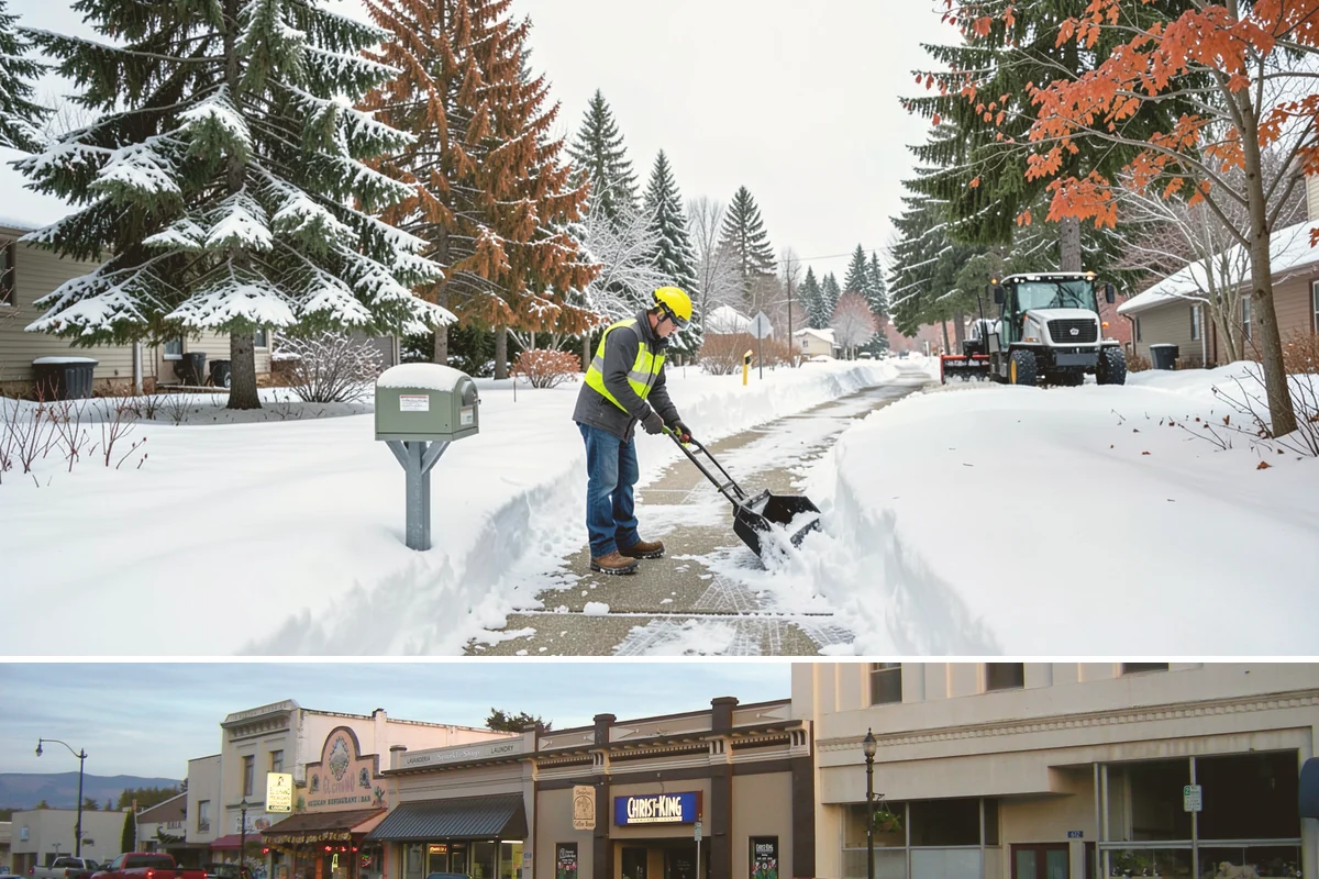 Ice Dam Removal in Burlington, Skagit County, WA - Ice dam removal is needed during and right after freeze-thaw cycles, when melt and refreeze at the eaves trap water behind the...