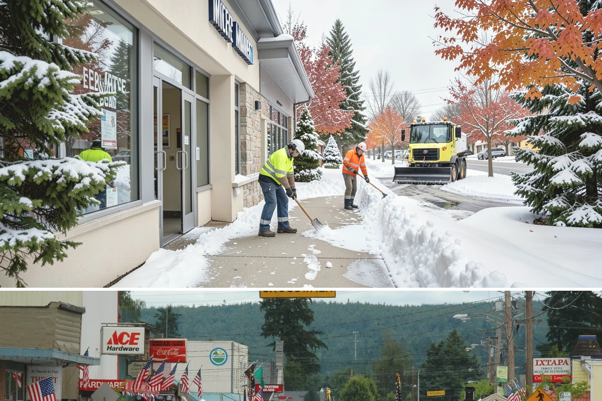 Ice Dam Removal in Carnation, King County, WA - Ice dam removal is needed during and right after freeze-thaw cycles, when melt and refreeze at the eaves trap water behind the...
