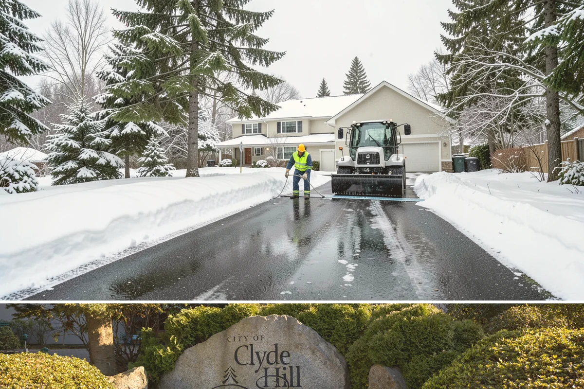 Ice Dam Removal in Clyde Hill, King County, WA - Ice dam removal is needed during and right after freeze-thaw cycles, when melt and refreeze at the eaves trap water behind the...